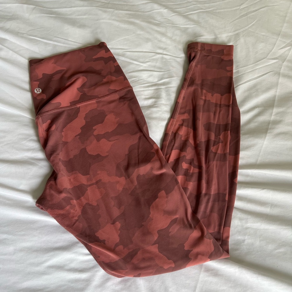 Lululemon Pink Camo Align